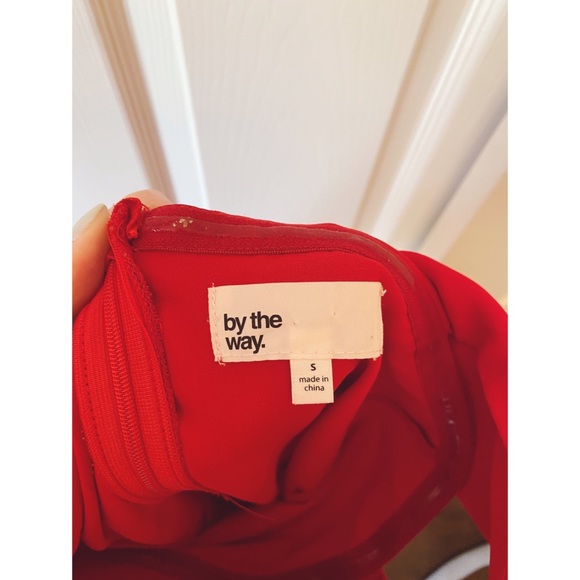 by the way. (Revolve) Red Jumpsuit - Picture 6 of 8